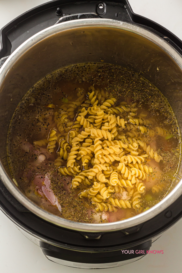 The Easy Instant Pot Chicken Noodle Soup That Makes Cold Nights So Much Better The Easy Instant Pot Chicken Noodle Soup That Makes Cold Nights So Much Better