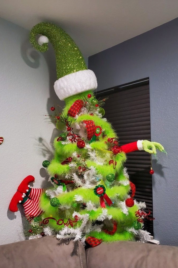 21 Creative Grinch Christmas Trees for a Whoville-Inspired Holiday Home 21 Creative Grinch Christmas Trees for a Whoville-Inspired Holiday Home
