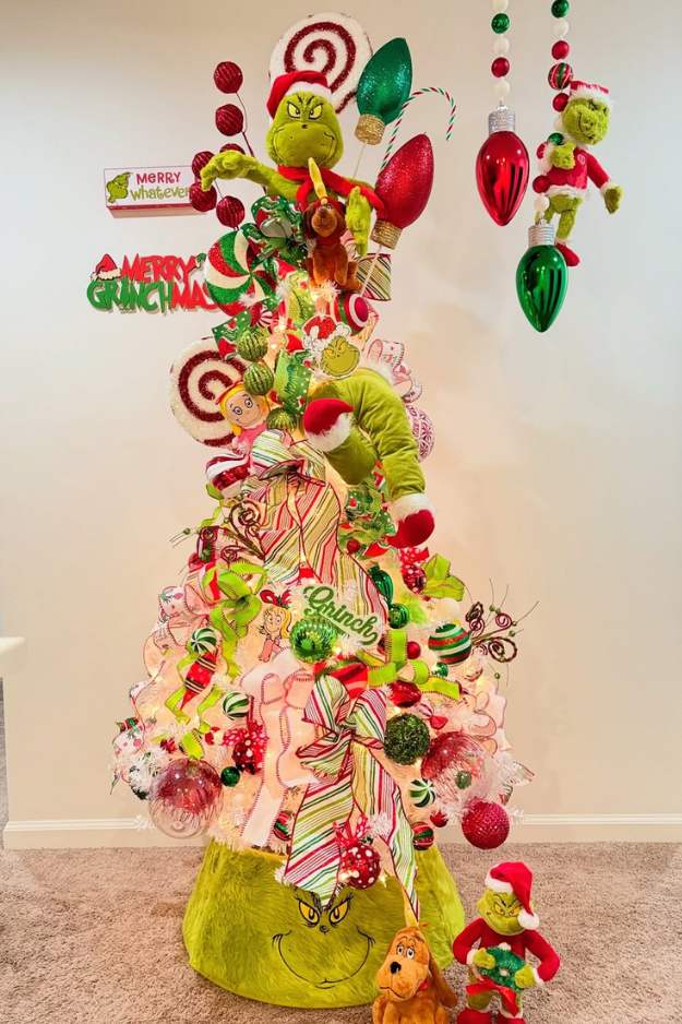 21 Creative Grinch Christmas Trees for a Whoville-Inspired Holiday Home 21 Creative Grinch Christmas Trees for a Whoville-Inspired Holiday Home