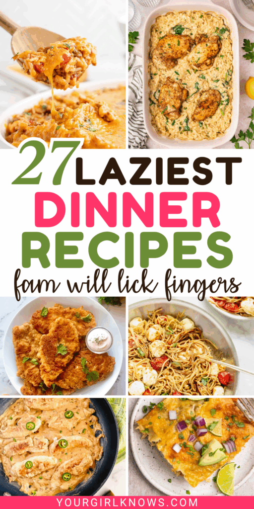 27 Lazy Dinners for When Takeout Is Tempting but Your Wallet Says No 27 Lazy Dinners for When Takeout Is Tempting but Your Wallet Says No