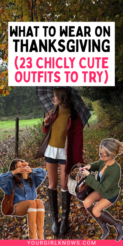 23 Thanksgiving Outfits That Look Chic Enough for Photos but Cozy Enough for Seconds 23 Thanksgiving Outfits That Look Chic Enough for Photos but Cozy Enough for Seconds